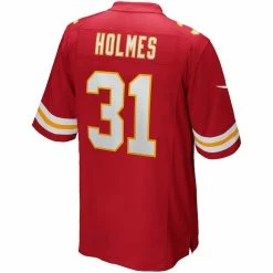 Men's Kansas City Chiefs Priest Holmes Nike Red Game Retired Player Jersey -NFL fanshirt Shop mens nike priest holmes red kansas city chiefs game retired player jersey pi3974000 altimages ff 3974175 c3dedfef0bb096914da4alt3 full