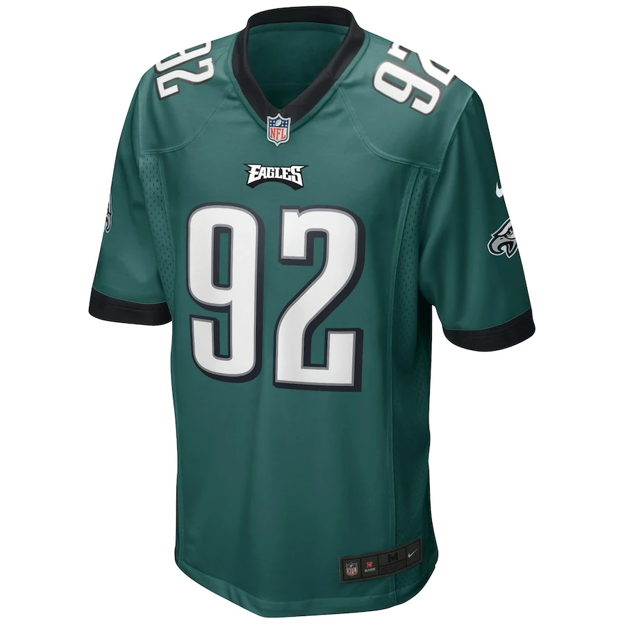 Men's Philadelphia Eagles Reggie White Nike Midnight Green Game Retired Player Jersey 5 Men's Philadelphia Eagles Reggie White Nike Midnight Green Game Retired Player Jersey – Bild 3