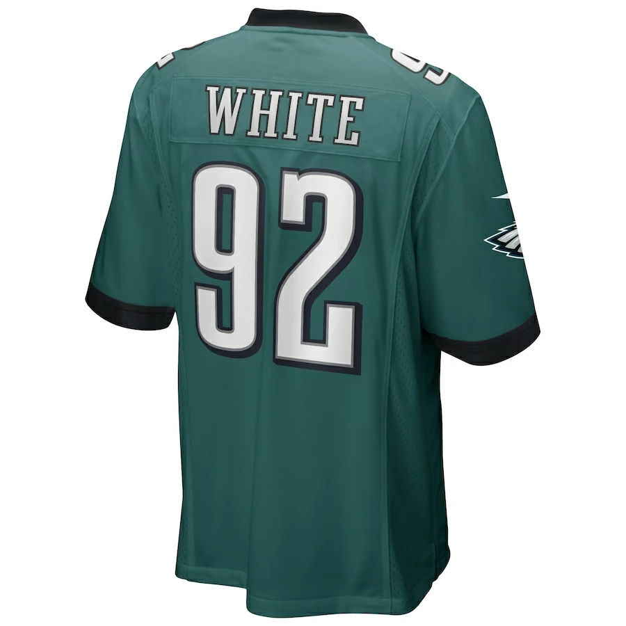 Men's Philadelphia Eagles Reggie White Nike Midnight Green Game Retired Player Jersey 6 Men's Philadelphia Eagles Reggie White Nike Midnight Green Game Retired Player Jersey – Bild 4