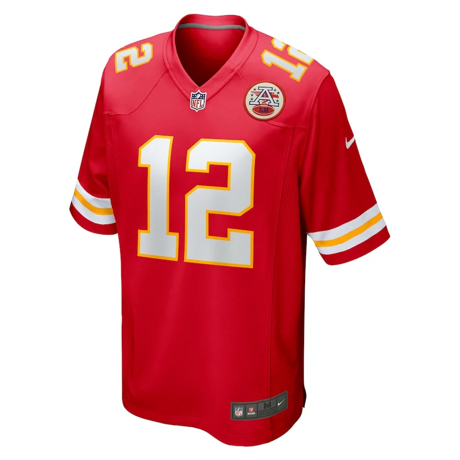 Men's Kansas City Chiefs Shane Buechele Nike Red Game Player Jersey 5 Men's Kansas City Chiefs Shane Buechele Nike Red Game Player Jersey – Bild 3