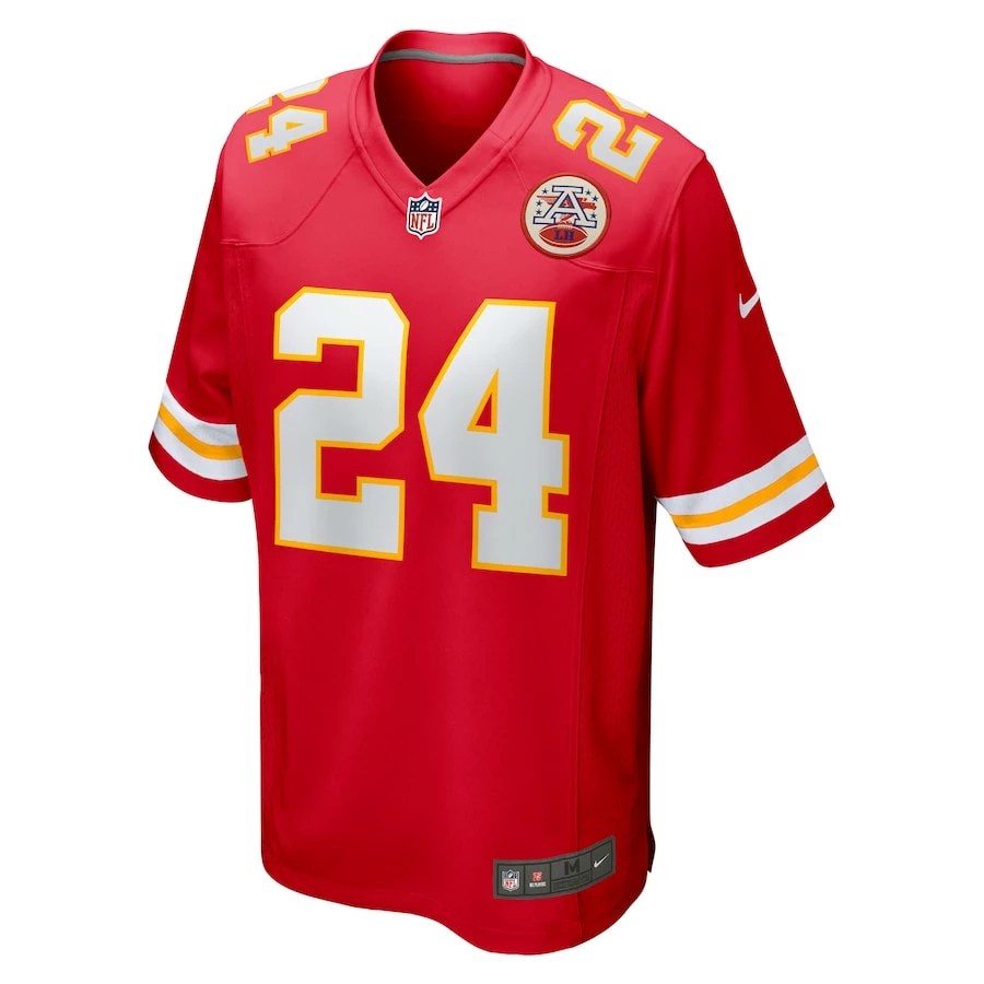 Men's Kansas City Chiefs Skyy Moore Nike Red Game Player Jersey 5 Men's Kansas City Chiefs Skyy Moore Nike Red Game Player Jersey – Bild 3