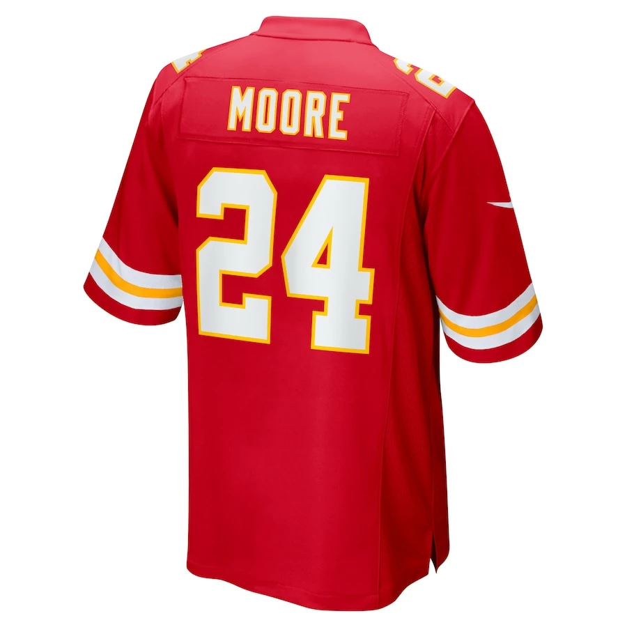 Men's Kansas City Chiefs Skyy Moore Nike Red Game Player Jersey 6 Men's Kansas City Chiefs Skyy Moore Nike Red Game Player Jersey – Bild 4