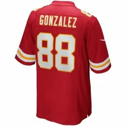 Men's Kansas City Chiefs Tony Gonzalez Nike Red Game Retired Player Jersey -NFL fanshirt Shop mens nike tony gonzalez red kansas city chiefs game retired player jersey pi3974000 altimages ff 3974174 d1349be849007e6c5020alt3 full