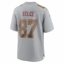 Men's Kansas City Chiefs Travis Kelce Nike Gray Super Bowl LVII Patch Atmosphere Fashion Game Jersey 9 Men's Kansas City Chiefs Travis Kelce Nike Gray Super Bowl LVII Patch Atmosphere Fashion Game Jersey -NFL fanshirt Shop mens nike travis kelce gray kansas city chiefs super bowl lvii patch atmosphere fashion game jersey pi5302000 altimages ff 5302248 d88e06743db440b8f7fealt3 full