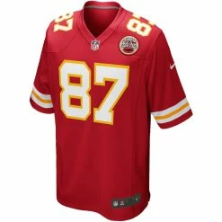 Men's Kansas City Chiefs Travis Kelce Nike Red Team Game Jersey 14 Men's Kansas City Chiefs Travis Kelce Nike Red Team Game Jersey -NFL fanshirt Shop mens nike travis kelce red kansas city chiefs team game jersey pi2170000 altimages ff 2170284alt2 full