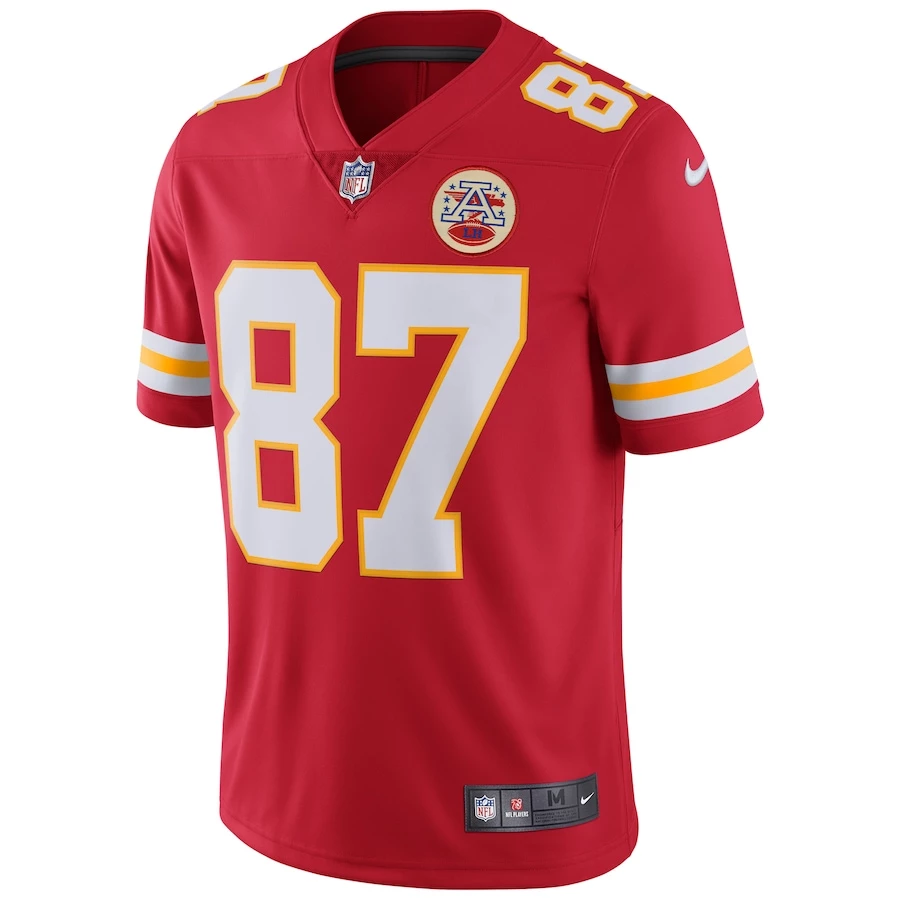 Men's Kansas City Chiefs Travis Kelce Nike Red Vapor Untouchable Limited Player Jersey 5 Men's Kansas City Chiefs Travis Kelce Nike Red Vapor Untouchable Limited Player Jersey – Bild 3