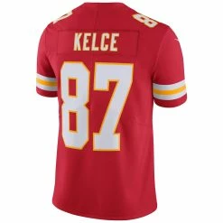 Men's Kansas City Chiefs Travis Kelce Nike Red Vapor Untouchable Limited Player Jersey 9 Men's Kansas City Chiefs Travis Kelce Nike Red Vapor Untouchable Limited Player Jersey -NFL fanshirt Shop mens nike travis kelce red kansas city chiefs vapor untouchable limited player jersey pi2633000 altimages ff 2633422alt3 full
