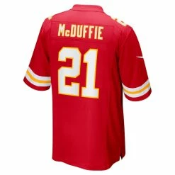 Men's Kansas City Chiefs Trent McDuffie Nike Red Player Game Jersey -NFL fanshirt Shop mens nike trent mcduffie red kansas city chiefs player game jersey pi4868000 altimages ff 4868476 555daed57adbe83849aaalt3 full