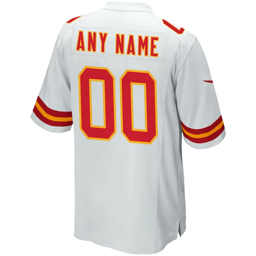 Men's Kansas City Chiefs Nike White Custom Game Jersey 6 Men's Kansas City Chiefs Nike White Custom Game Jersey – Bild 4