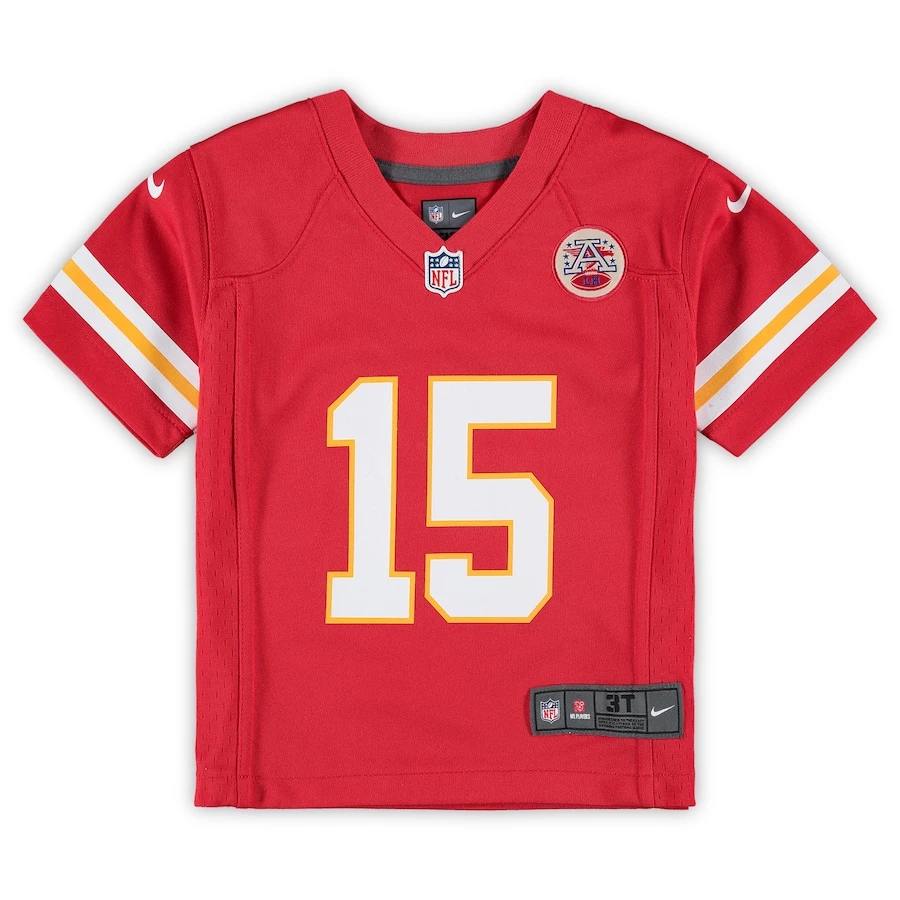 Toddler Kansas City Chiefs Patrick Mahomes Nike Red Game Jersey 5 Toddler Kansas City Chiefs Patrick Mahomes Nike Red Game Jersey – Bild 3