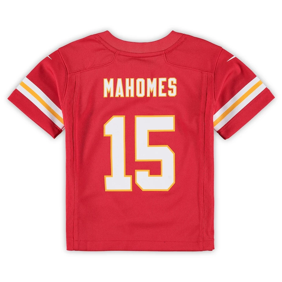 Toddler Kansas City Chiefs Patrick Mahomes Nike Red Game Jersey 6 Toddler Kansas City Chiefs Patrick Mahomes Nike Red Game Jersey – Bild 4