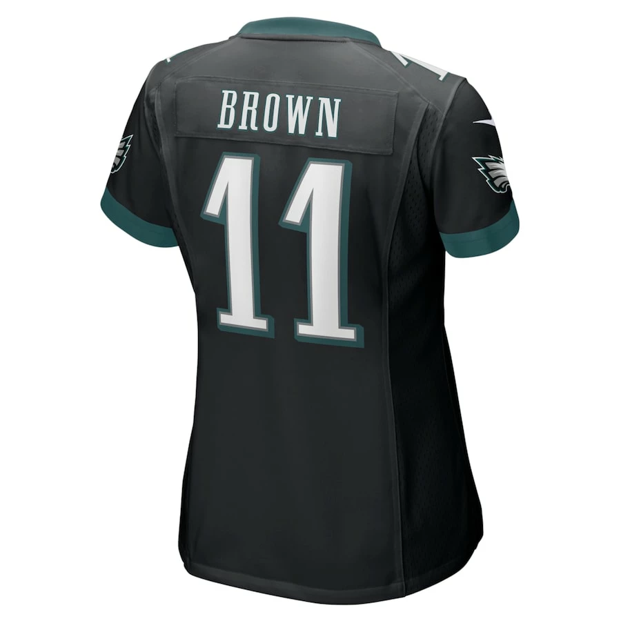 Women's Philadelphia Eagles A.J. Brown Nike Black Player Game Jersey 6 Women's Philadelphia Eagles A.J. Brown Nike Black Player Game Jersey – Bild 4