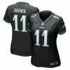 Women's Philadelphia Eagles A.J. Brown Nike Black Player Game Jersey -NFL fanshirt Shop womens nike aj brown black philadelphia eagles player game jersey pi4982000 ff 4982107 e9e3ab993960a1d7c43b full