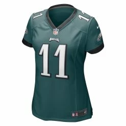 Women's Philadelphia Eagles A.J. Brown Nike Midnight Green Player Game Jersey -NFL fanshirt Shop womens nike aj brown midnight green philadelphia eagles player game jersey pi4982000 altimages ff 4982110 d1315e1f742d3675a515alt2 full