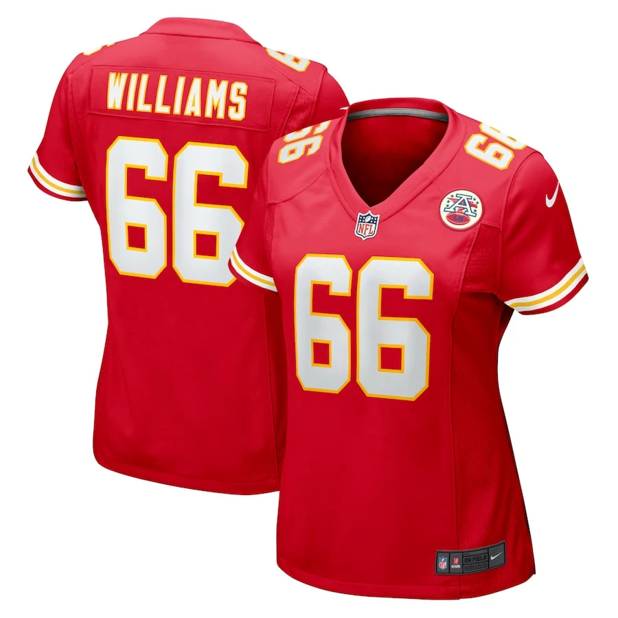 Women's Kansas City Chiefs Brandon Williams Nike Red Home Game Player Jersey 4 Women's Kansas City Chiefs Brandon Williams Nike Red Home Game Player Jersey – Bild 2