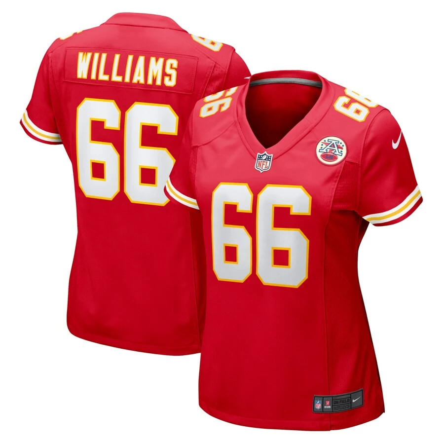 Women's Kansas City Chiefs Brandon Williams Nike Red Home Game Player Jersey 3 Women's Kansas City Chiefs Brandon Williams Nike Red Home Game Player Jersey
