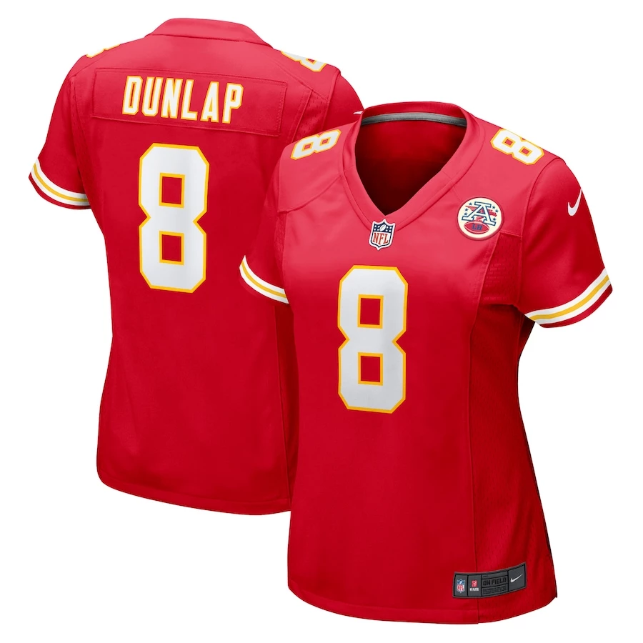 Women's Kansas City Chiefs Carlos Dunlap Nike Red Home Game Player Jersey 4 Women's Kansas City Chiefs Carlos Dunlap Nike Red Home Game Player Jersey – Bild 2
