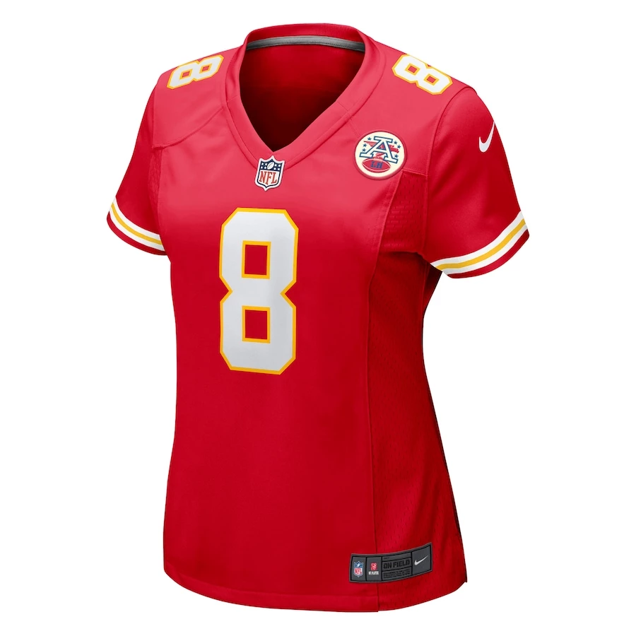 Women's Kansas City Chiefs Carlos Dunlap Nike Red Home Game Player Jersey 5 Women's Kansas City Chiefs Carlos Dunlap Nike Red Home Game Player Jersey – Bild 3