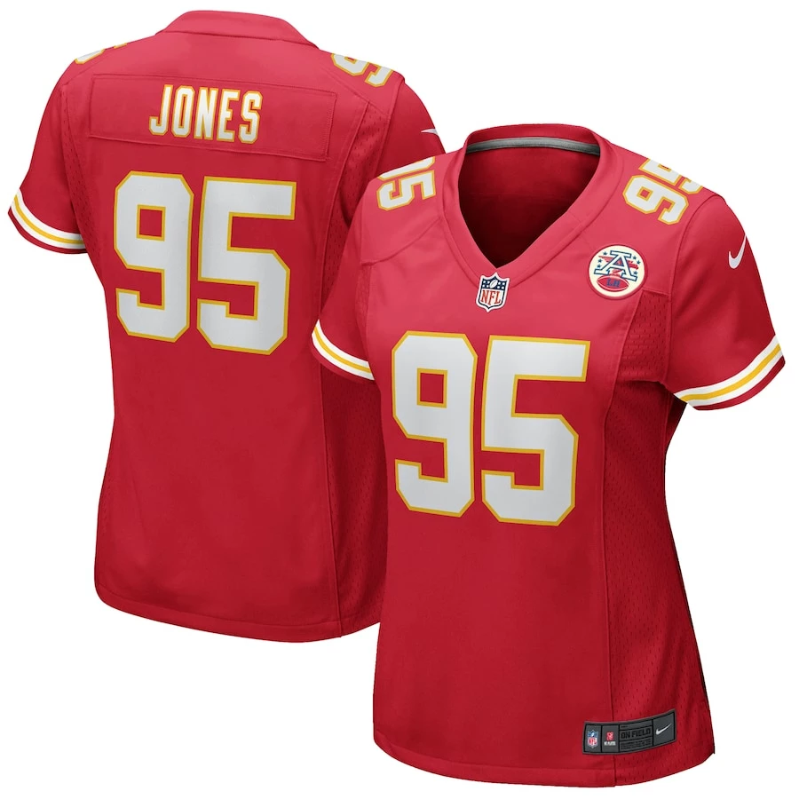 Women's Nike Chris Jones Red Kansas City Chiefs Game Jersey 4 Women's Nike Chris Jones Red Kansas City Chiefs Game Jersey – Bild 2