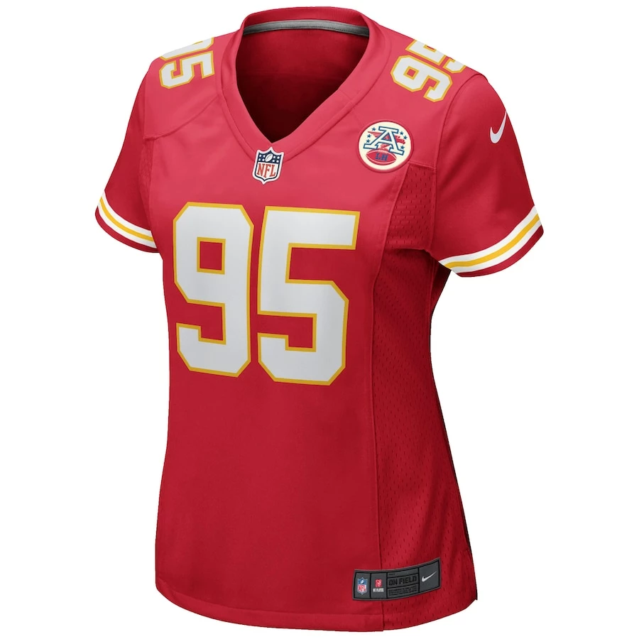 Women's Nike Chris Jones Red Kansas City Chiefs Game Jersey 5 Women's Nike Chris Jones Red Kansas City Chiefs Game Jersey – Bild 3