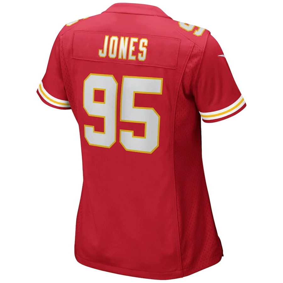 Women's Nike Chris Jones Red Kansas City Chiefs Game Jersey 6 Women's Nike Chris Jones Red Kansas City Chiefs Game Jersey – Bild 4