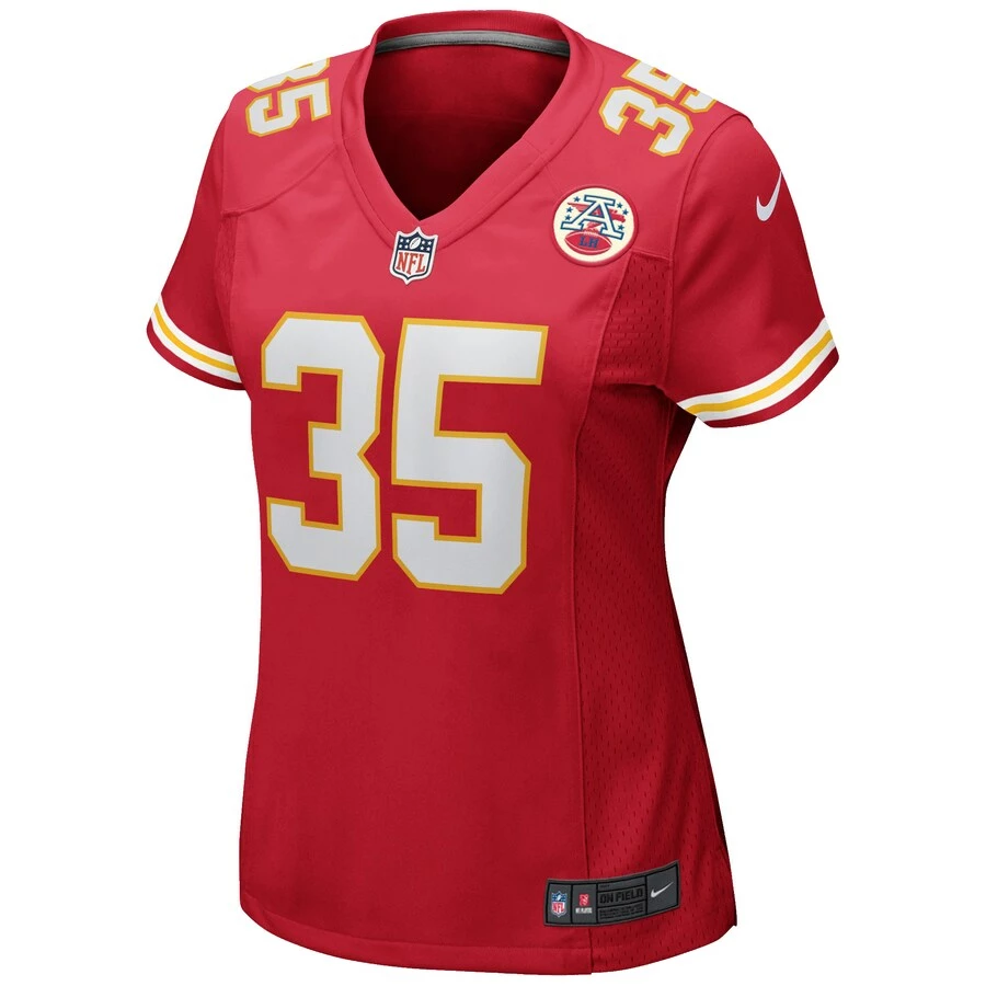 Women's Kansas City Chiefs Christian Okoye Nike Red Game Retired Player Jersey 5 Women's Kansas City Chiefs Christian Okoye Nike Red Game Retired Player Jersey – Bild 3