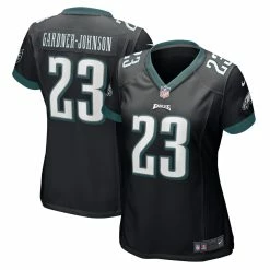 Women's Philadelphia Eagles C.J. Gardner-Johnson Nike Black Alternate Game Player Jersey