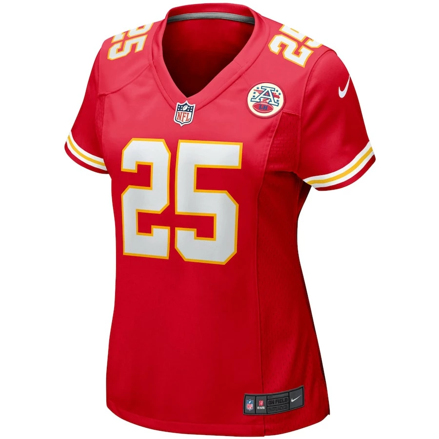 Women's Kansas City Chiefs Clyde Edwards-Helaire Nike Red Player Game Team Jersey 5 Women's Kansas City Chiefs Clyde Edwards-Helaire Nike Red Player Game Team Jersey – Bild 3