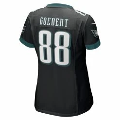 Women's Philadelphia Eagles Dallas Goedert Nike Black Game Jersey -NFL fanshirt Shop womens nike dallas goedert black philadelphia eagles game jersey pi4555000 altimages ff 4555995 911d0b649f3c97554b48alt3 full
