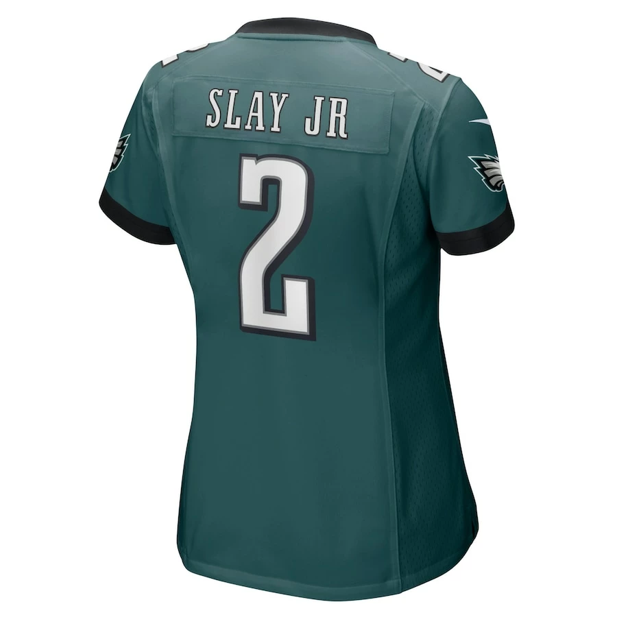 Women's Philadelphia Eagles Darius Slay Jr. Nike Midnight Green Game Jersey 6 Women's Philadelphia Eagles Darius Slay Jr. Nike Midnight Green Game Jersey – Bild 4