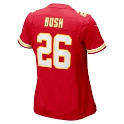 Women's Kansas City Chiefs Deon Bush Nike Red Game Player Jersey -NFL fanshirt Shop womens nike deon bush red kansas city chiefs game player jersey pi5114000 altimages ff 5114342 051abeb6b9336b740097alt3 full