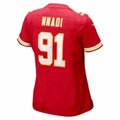 Women's Kansas City Chiefs Derrick Nnadi Nike Red Game Jersey -NFL fanshirt Shop womens nike derrick nnadi red kansas city chiefs game jersey pi4025000 altimages ff 4025692 2a26811da2ce71f114a2alt3 full