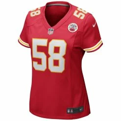 Women's Kansas City Chiefs Derrick Thomas Nike Red Game Retired Player Jersey -NFL fanshirt Shop womens nike derrick thomas red kansas city chiefs game retired player jersey pi3974000 altimages ff 3974311 1747808bdab3575e3b06alt2 full