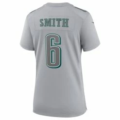 Women's Philadelphia Eagles DeVonta Smith Nike Gray Atmosphere Fashion Game Jersey -NFL fanshirt Shop womens nike devonta smith gray philadelphia eagles atmosphere fashion game jersey pi4567000 altimages ff 4567981 5717296cab3af1a795d9alt3 full