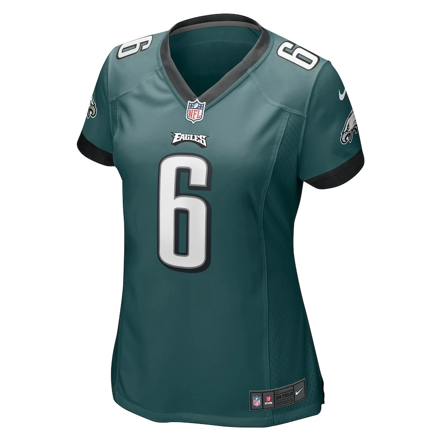 Women's Philadelphia Eagles DeVonta Smith Nike Midnight Green Game Jersey 5 Women's Philadelphia Eagles DeVonta Smith Nike Midnight Green Game Jersey – Bild 3