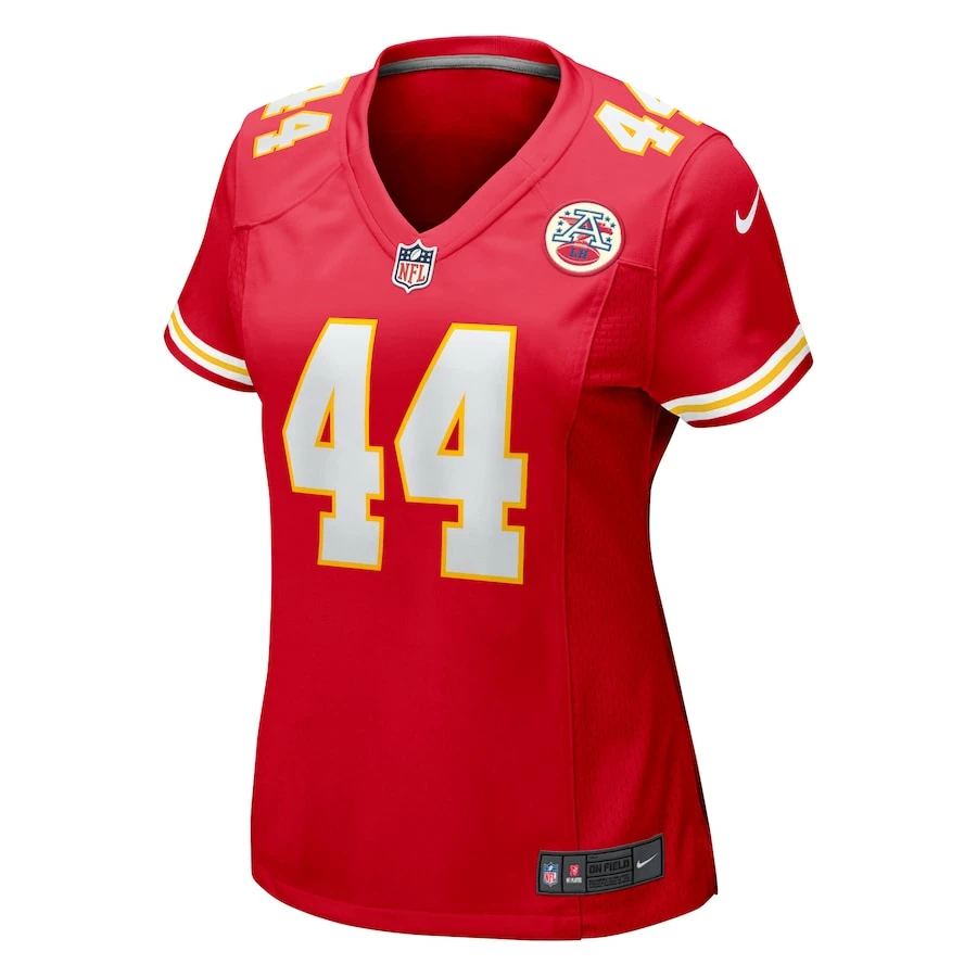Women's Kansas City Chiefs Elijah Lee Nike Red Game Player Jersey 5 Women's Kansas City Chiefs Elijah Lee Nike Red Game Player Jersey – Bild 3