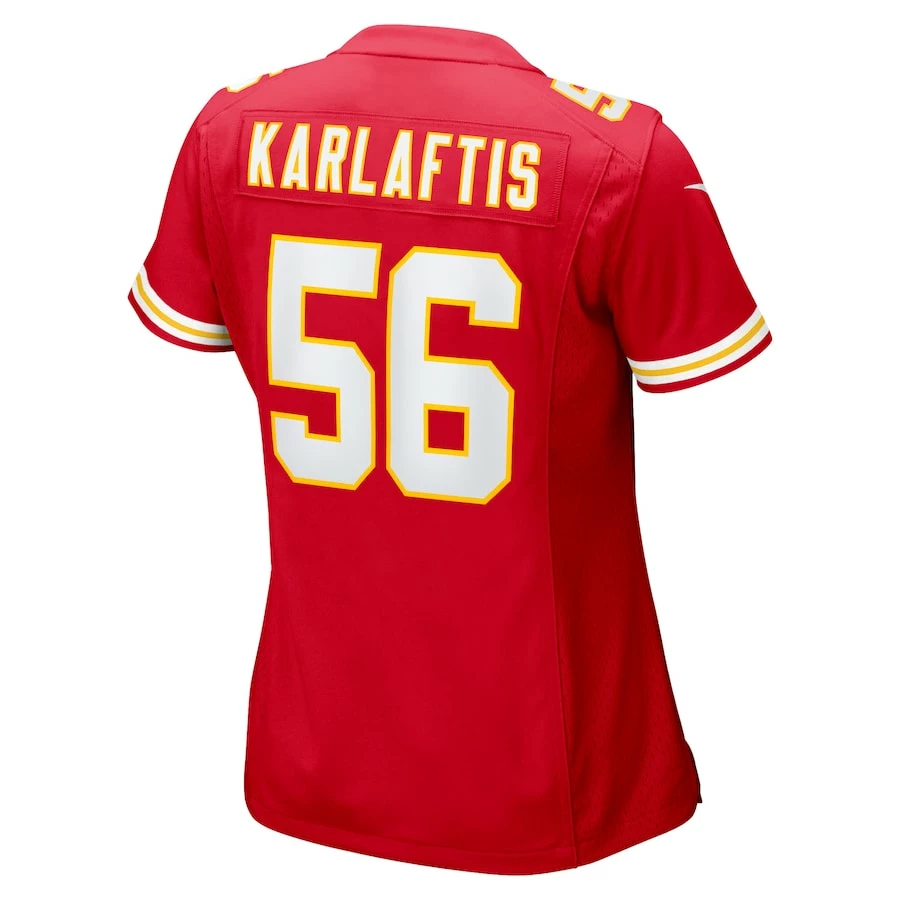Women's Kansas City Chiefs George Karlaftis Nike Red Game Player Jersey 6 Women's Kansas City Chiefs George Karlaftis Nike Red Game Player Jersey – Bild 4