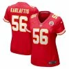 Women's Kansas City Chiefs George Karlaftis Nike Red Game Player Jersey -NFL fanshirt Shop womens nike george karlaftis red kansas city chiefs game player jersey pi5064000 ff 5064138 9489fc4c6e98a6278dad full