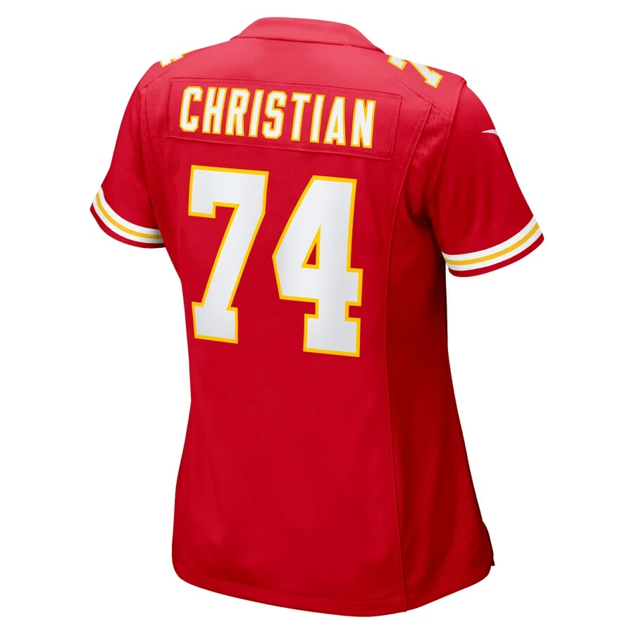 Women's Kansas City Chiefs Geron Christian Nike Red Game Player Jersey 6 Women's Kansas City Chiefs Geron Christian Nike Red Game Player Jersey – Bild 4