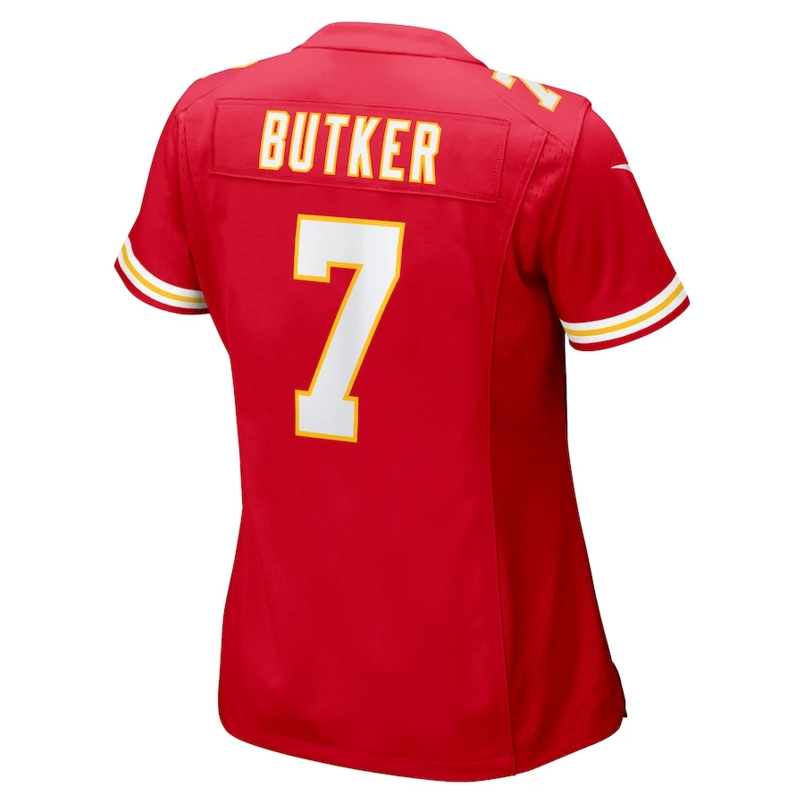 Women's Kansas City Chiefs Harrison Butker Nike Red Game Jersey 6 Women's Kansas City Chiefs Harrison Butker Nike Red Game Jersey – Bild 4