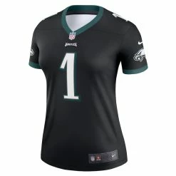 Women's Philadelphia Eagles Jalen Hurts Nike Black Legend Jersey -NFL fanshirt Shop womens nike jalen hurts black philadelphia eagles legend jersey pi4571000 altimages ff 4571634 94f1f8f861f6f2965576alt2 full