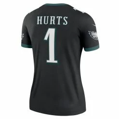Women's Philadelphia Eagles Jalen Hurts Nike Black Legend Jersey -NFL fanshirt Shop womens nike jalen hurts black philadelphia eagles legend jersey pi4571000 altimages ff 4571634 94f1f8f861f6f2965576alt3 full