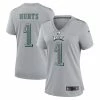 Women's Philadelphia Eagles Jalen Hurts Nike Gray Atmosphere Fashion Game Jersey -NFL fanshirt Shop womens nike jalen hurts gray philadelphia eagles atmosphere fashion game jersey pi4567000 ff 4567982 4656346e0418c68c898d full