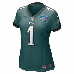 Women's Philadelphia Eagles Jalen Hurts Nike Midnight Green Super Bowl LVII Patch Game Jersey 8 Women's Philadelphia Eagles Jalen Hurts Nike Midnight Green Super Bowl LVII Patch Game Jersey -NFL fanshirt Shop womens nike jalen hurts midnight green philadelphia eagles super bowl lvii patch game jersey pi5333000 altimages ff 5333750 2e9bbece9273b4af4c7falt2 full