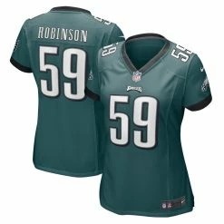 Women's Philadelphia Eagles Janarius Robinson Nike Midnight Green Home Game Player Jersey -NFL fanshirt Shop womens nike janarius robinson midnight green philadelphia eagles home game player jersey pi5275000 altimages ff 5275500 cf388a9da761a3886391alt1 full