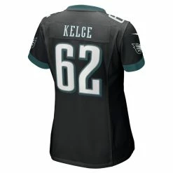 Women's Philadelphia Eagles Jason Kelce Nike Black Player Game Jersey -NFL fanshirt Shop womens nike jason kelce black philadelphia eagles player game jersey pi4555000 altimages ff 4555994 d05b8d38cefe865de22aalt3 full
