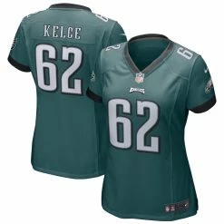 Women's Philadelphia Eagles Jason Kelce Nike Green Game Jersey -NFL fanshirt Shop womens nike jason kelce green philadelphia eagles game jersey pi3893000 altimages ff 3893030 b357ed62a3cc71338fabalt1 full