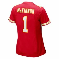 Women's Kansas City Chiefs Jerick McKinnon Nike Red Game Player Jersey -NFL fanshirt Shop womens nike jerick mckinnon red kansas city chiefs game player jersey pi4390000 altimages ff 4390680 75364a8cc1ff2f731977alt3 full