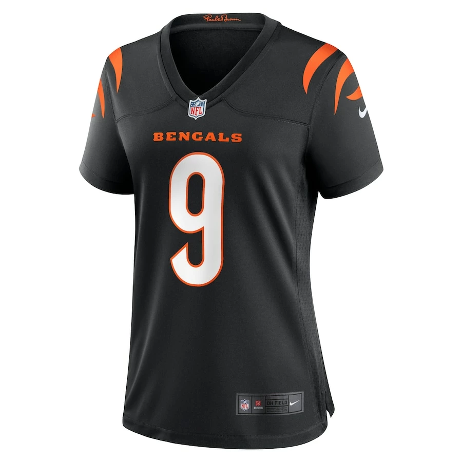 Women's Cincinnati Bengals Joe Burrow Nike Black Game Jersey 5 Women's Cincinnati Bengals Joe Burrow Nike Black Game Jersey – Bild 3