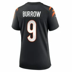 Women's Cincinnati Bengals Joe Burrow Nike Black Game Jersey 9 Women's Cincinnati Bengals Joe Burrow Nike Black Game Jersey -NFL fanshirt Shop womens nike joe burrow black cincinnati bengals game jersey pi4059000 altimages ff 4059659 8642ee0991702f387d4calt3 full